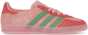 Adidas Gazelle Indoor Womens Sneaker Suede (Pink Spark Preloved Green, US Footwear Size System, Adult, Women, Numeric, Medium, 9)