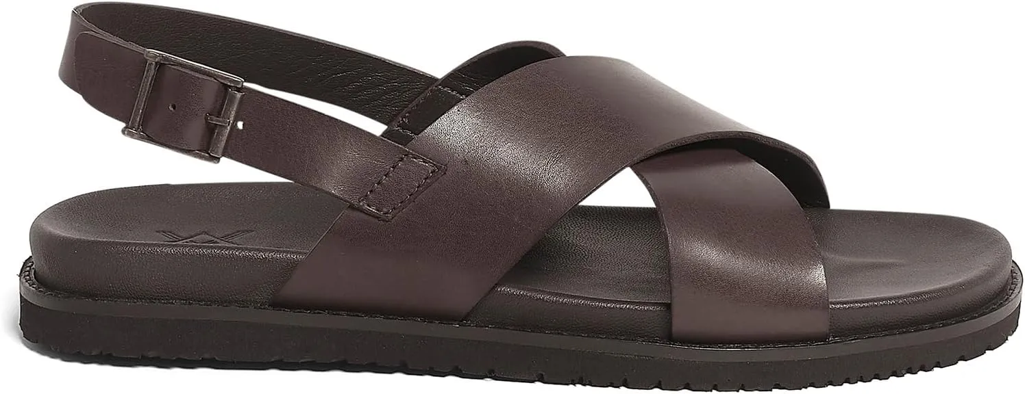 Anthony Veer Cancun Comfort Sandals for Men | Cushioned Ortholite Footbed | Durable Rubber Outsole