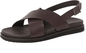 Anthony Veer Cancun Comfort Sandals for Men | Cushioned Ortholite Footbed | Durable Rubber Outsole