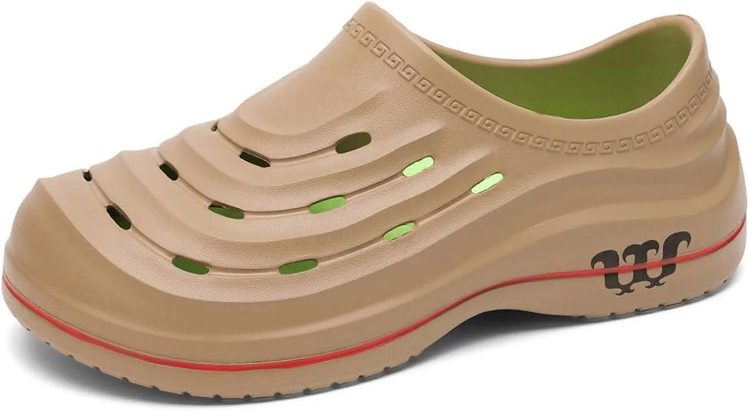 Armadillo Clogs Nurses Shoes for Women Men Non Slip Work Shoes Women Food Service Chef Shoe for Men Non Slip Kitchen Shoe Clogs Oil Resistant Nursing Arch Support Waterproof Wide Width Sneakers Garden