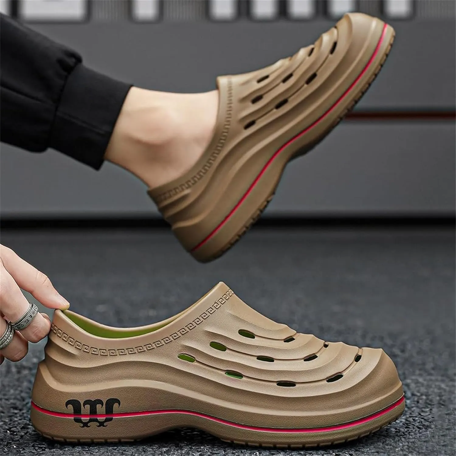 Armadillo Clogs Nurses Shoes for Women Men Non Slip Work Shoes Women Food Service Chef Shoe for Men Non Slip Kitchen Shoe Clogs Oil Resistant Nursing Arch Support Waterproof Wide Width Sneakers Garden