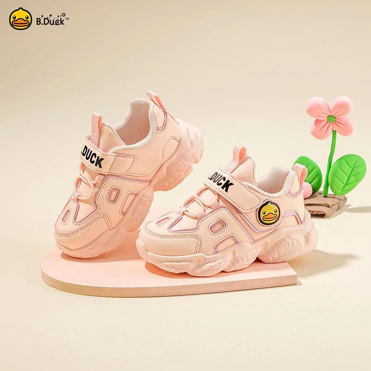 B.Duck Toddler Shoes for Girl and Boy Kids Shoes Toddler Sneakers Girls Shoes Toddler Running Shoes Toddler Sneakers for Toddler/Little Kid (Toddler 8-Big Kid 4)