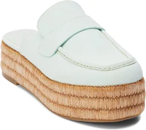 BEACH by Matisse Womens Wren Platform Mules Casual - White