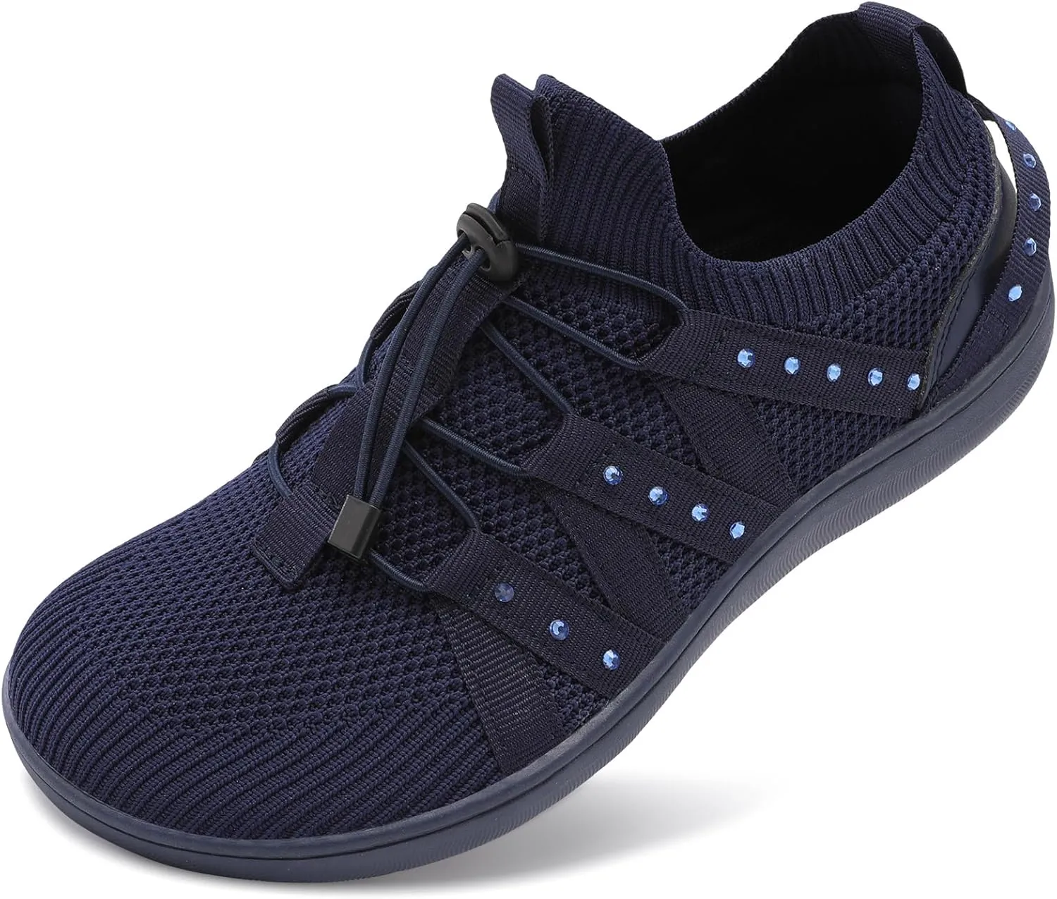 Besroad Womens Slip On Walking Shoes Wide Toe Barefoot Shoes Minimalist Zero Drop Shoes Breathable Tennis Shoes Fashion Casual Sneakers