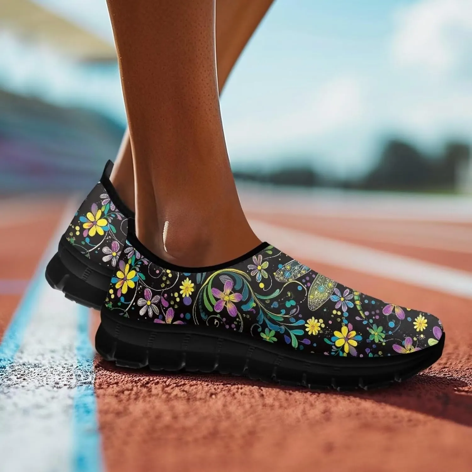 Binienty Women Slip-On Loafers Casual Work Travel Walking Flat Sneakers Fashion Holiday Shoes Versatile Footwear