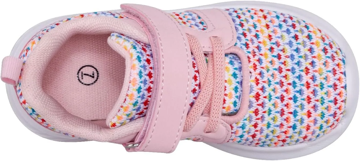 Boys Girls Tennis Running Shoes Kids Breathable Athletic Sneakers