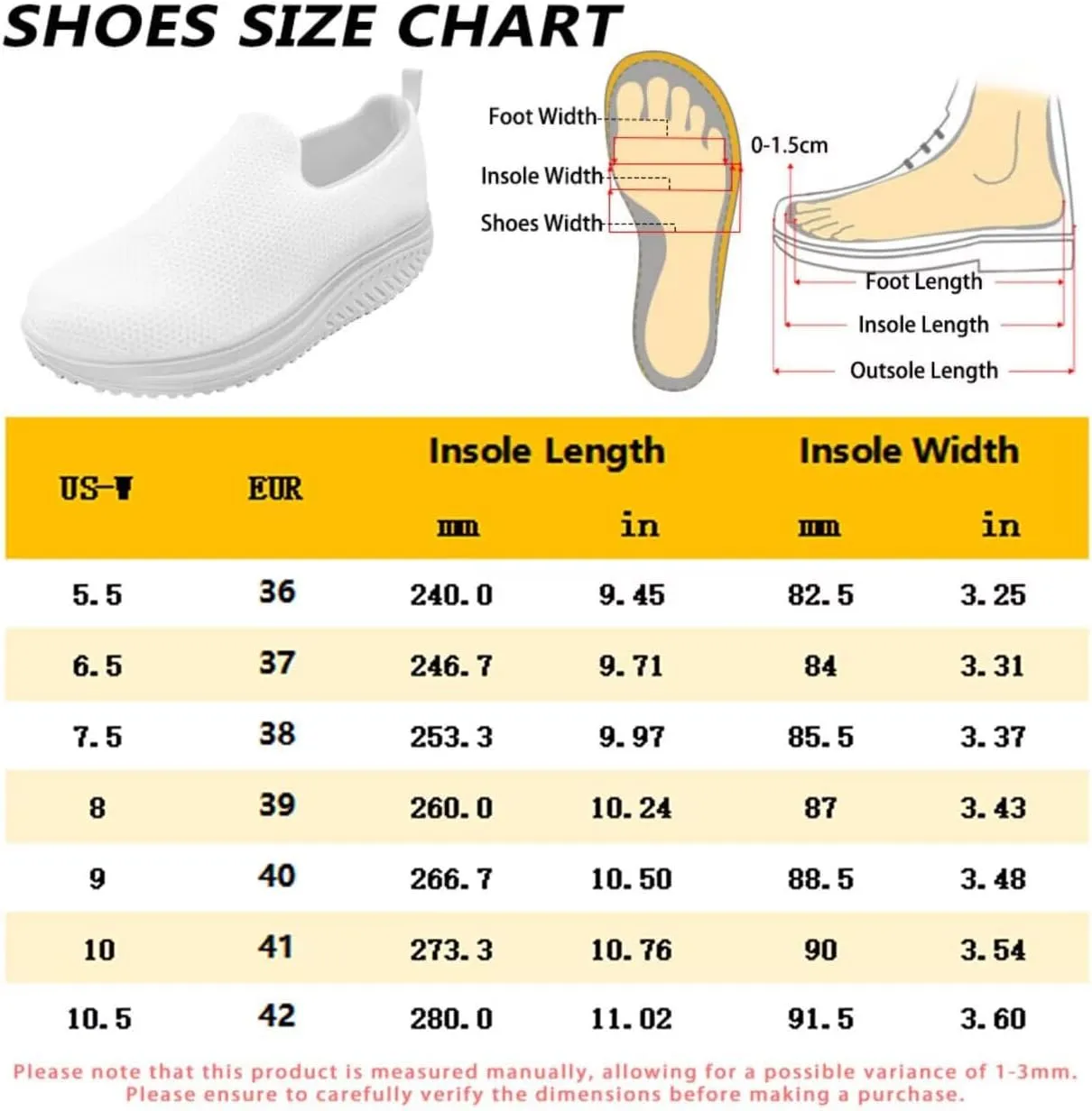 Butterfly Print Women Platform Shoes Anti-Skid Running Sneakers Slip-on Loafers Comfort Casual Walking Shoes