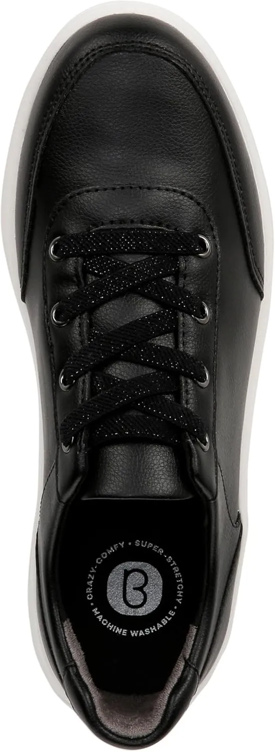 BZees Women's Time Square Machine Washable Comfort Slip on Sneaker