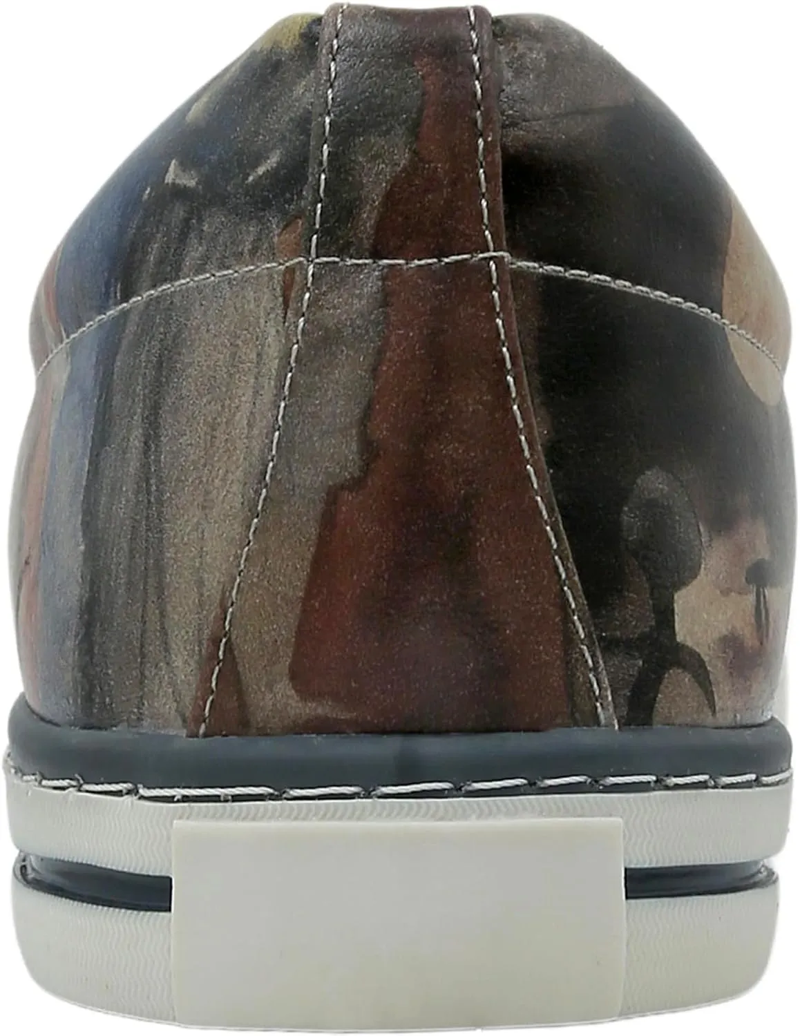 Casual Sneakers for Men - Vegan Leather and Unique Design Walking Sneakers for Men