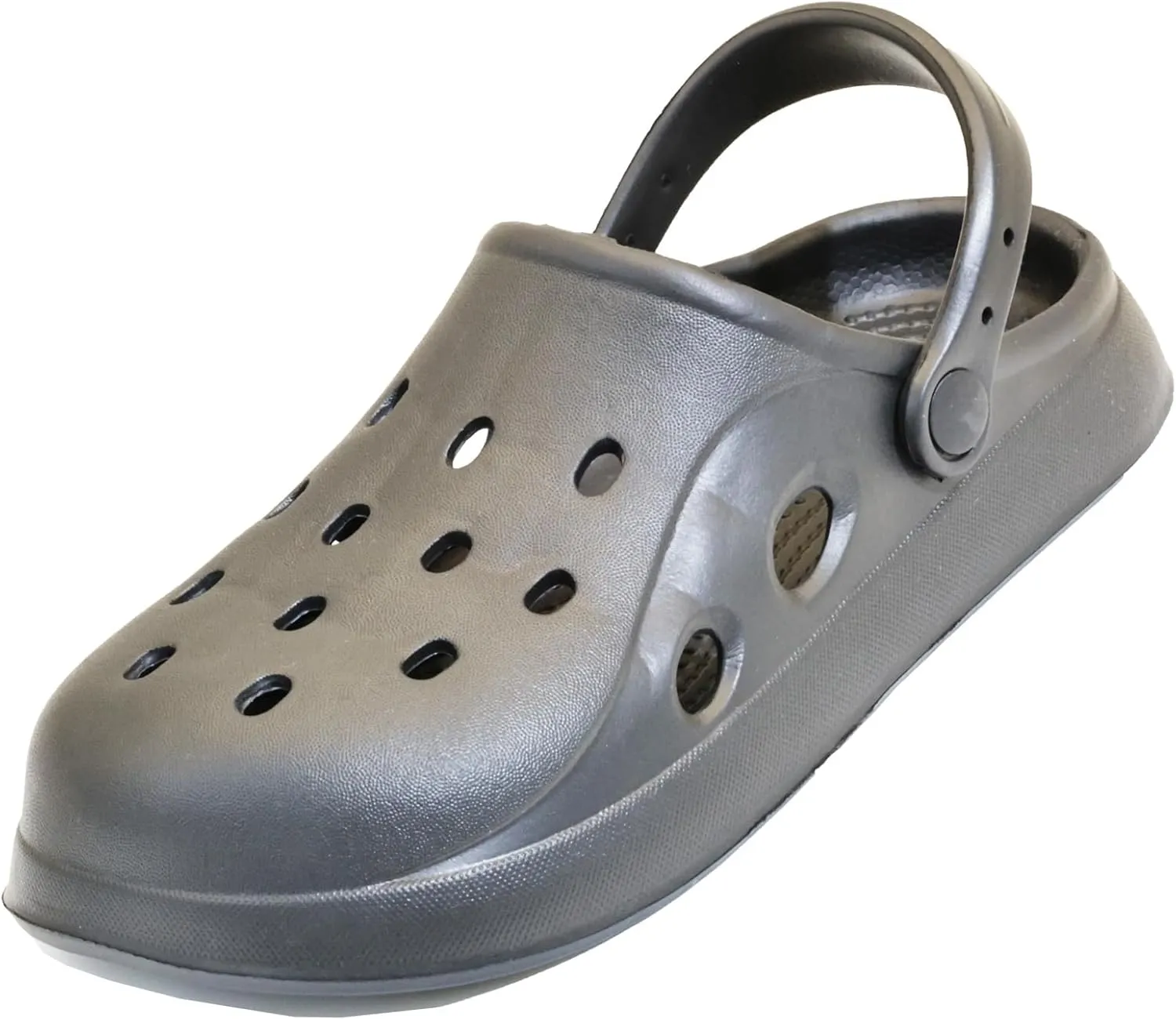 Classic Garden Clogs for Women and Men, Non-Slip Mules Sandals, Slip On Work Shoes Heel Strap Lightweight Shower Slippers Beach Indoor Outdoor Casual Wear Soft Air Cushion Sole Slides