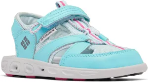 Columbia Youth Unisex Techsun Wave, Aquamarine/Ultra Pink, 6