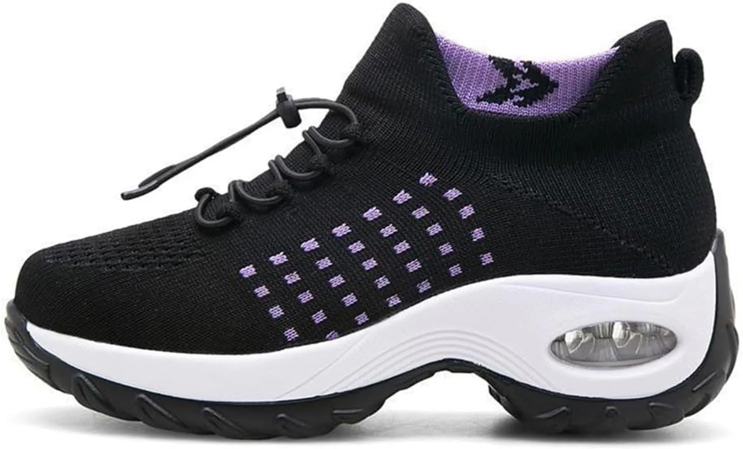 Comfort Wear Orthowear Shoes for Women Arch Support Orthopedic Sock Sneakers Slip-On Breathable Walking Shoe Air Cushion Athletic Shoes Causal Running Jogging Shoe Anti Slip Platform Sneaker