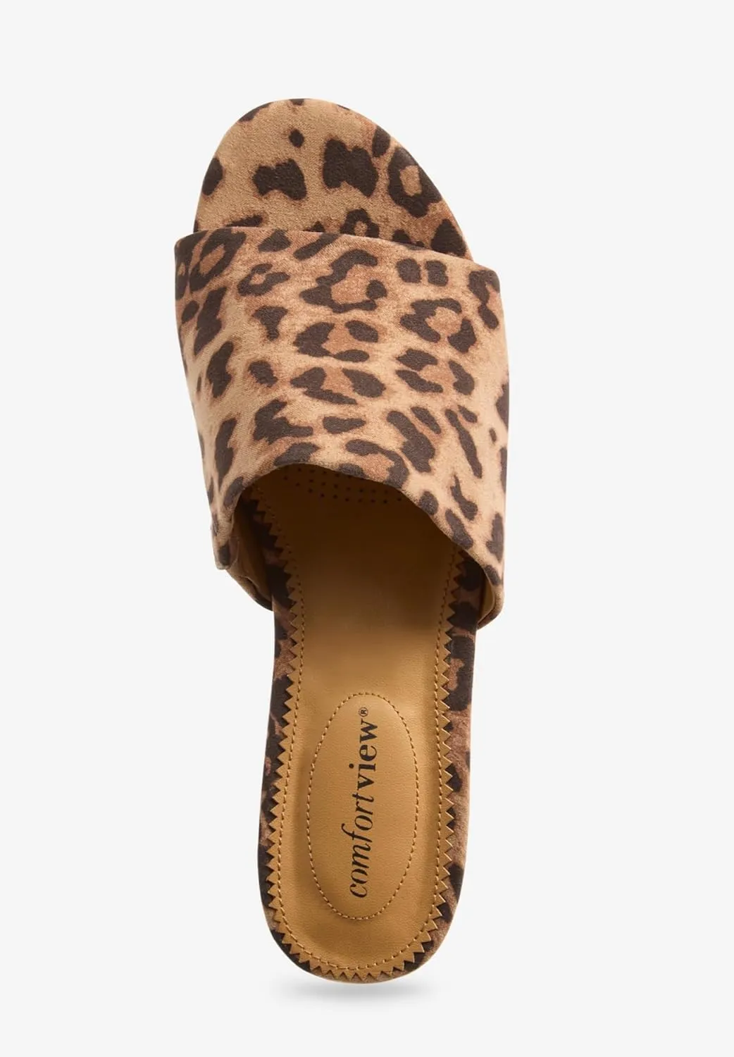 Comfortview Women's Wide Width The Capri Mule