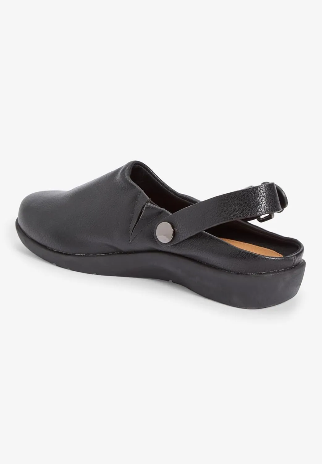 Comfortview Women's Wide Width The Indigo Convertible Mule