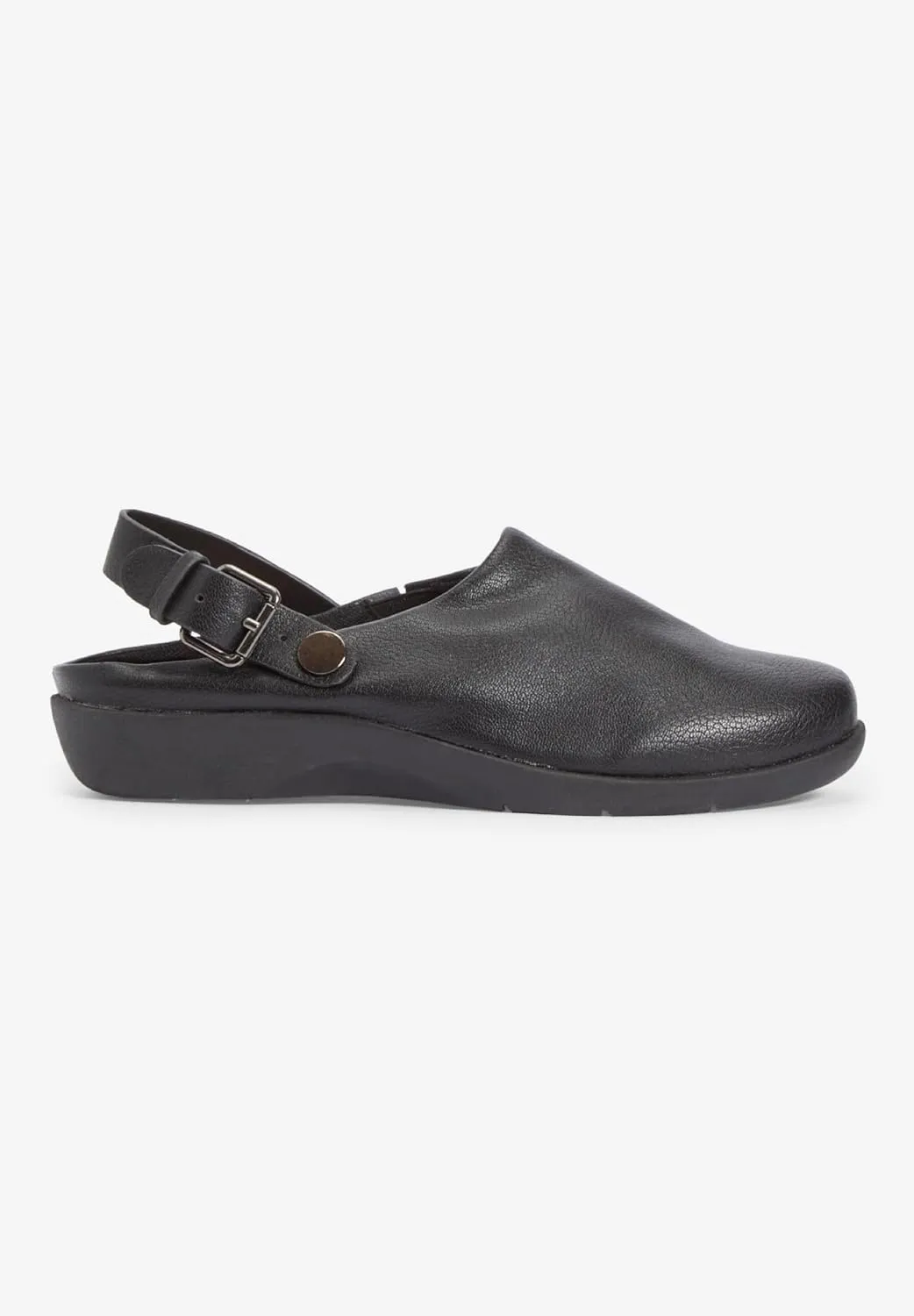 Comfortview Women's Wide Width The Indigo Convertible Mule