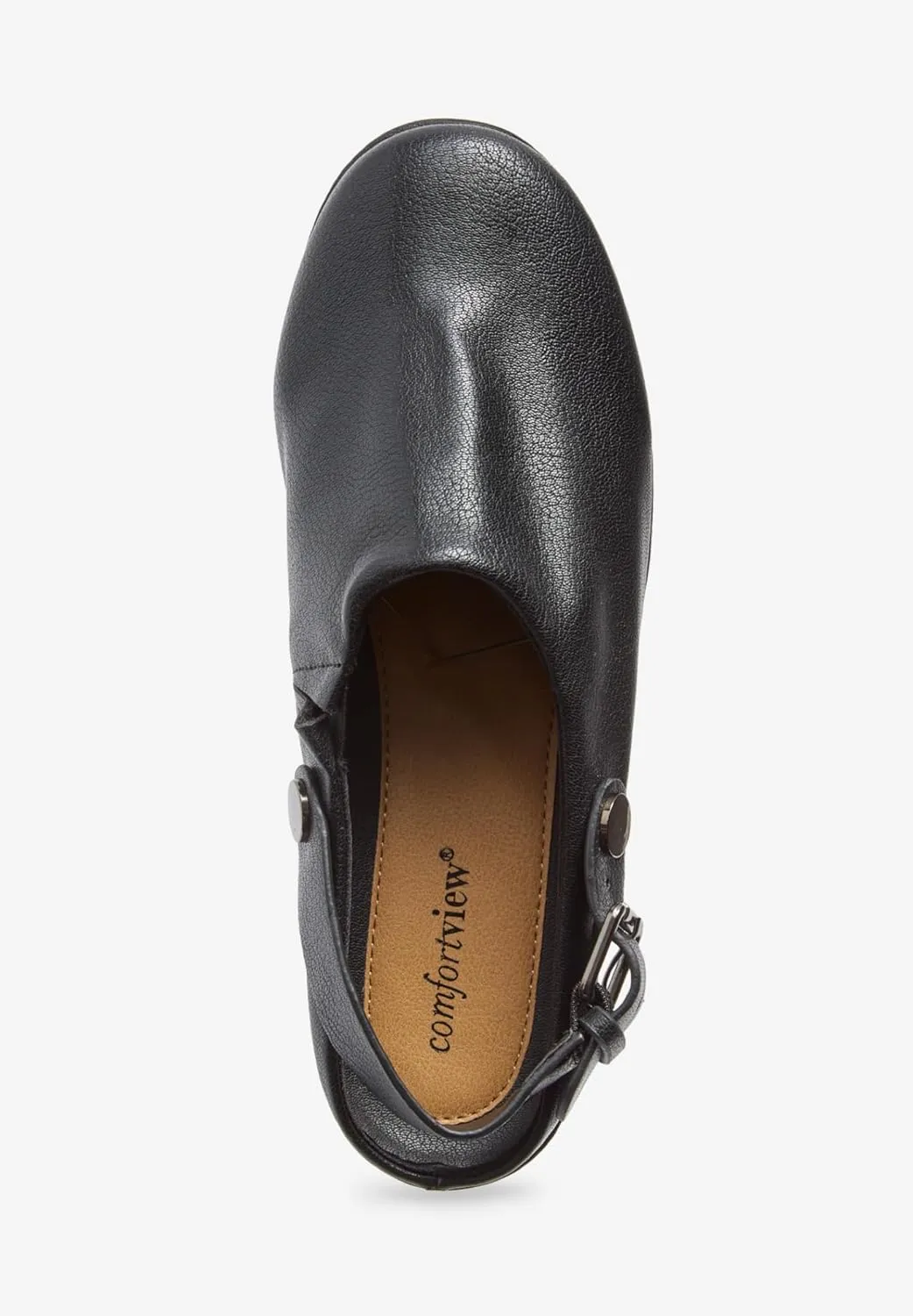 Comfortview Women's Wide Width The Indigo Convertible Mule