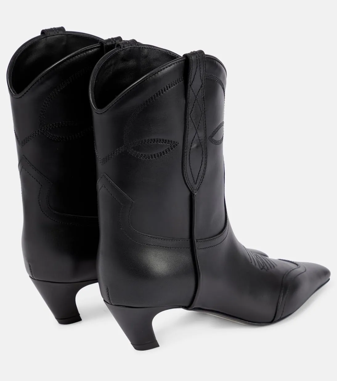Cowboy Ankle Suede Boots For Women Kitten Heel Embroidery Chelsea Short Boots Fashion Low Heel Riding Short Bootie