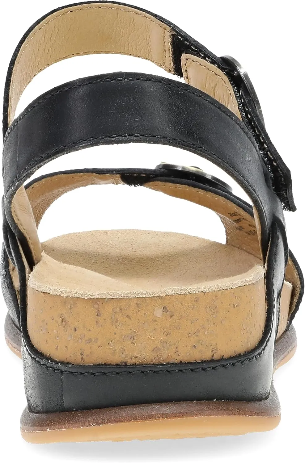 Dansko Candace Wedge Sandal for Women -Comfortable Wedge with Arch Support -Fully Adjustable Straps-Versatile Casual to Dressy Footwear -Lightweight Rubber Outsole