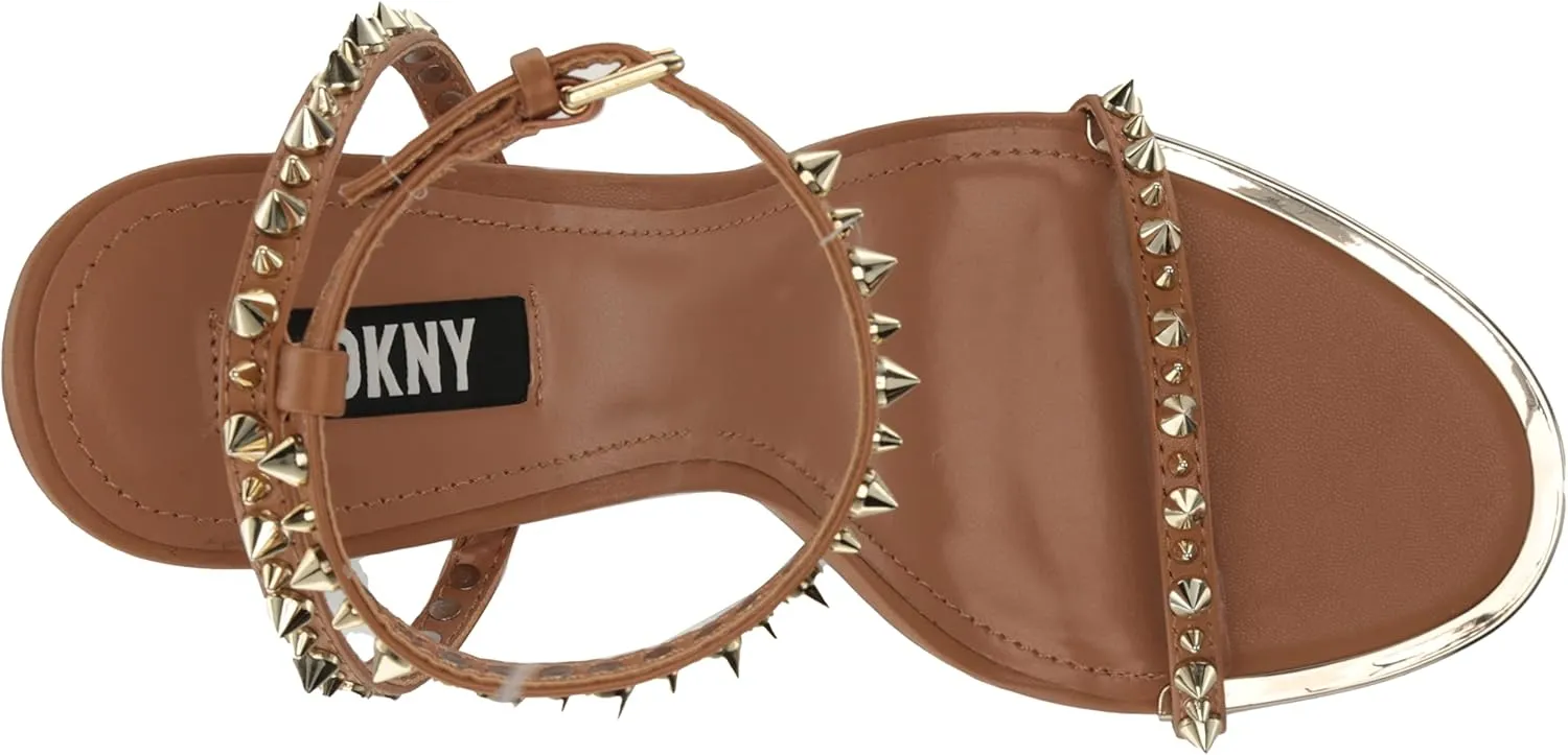 DKNY Women's Dacia Ankle Strap Heeled Sandal