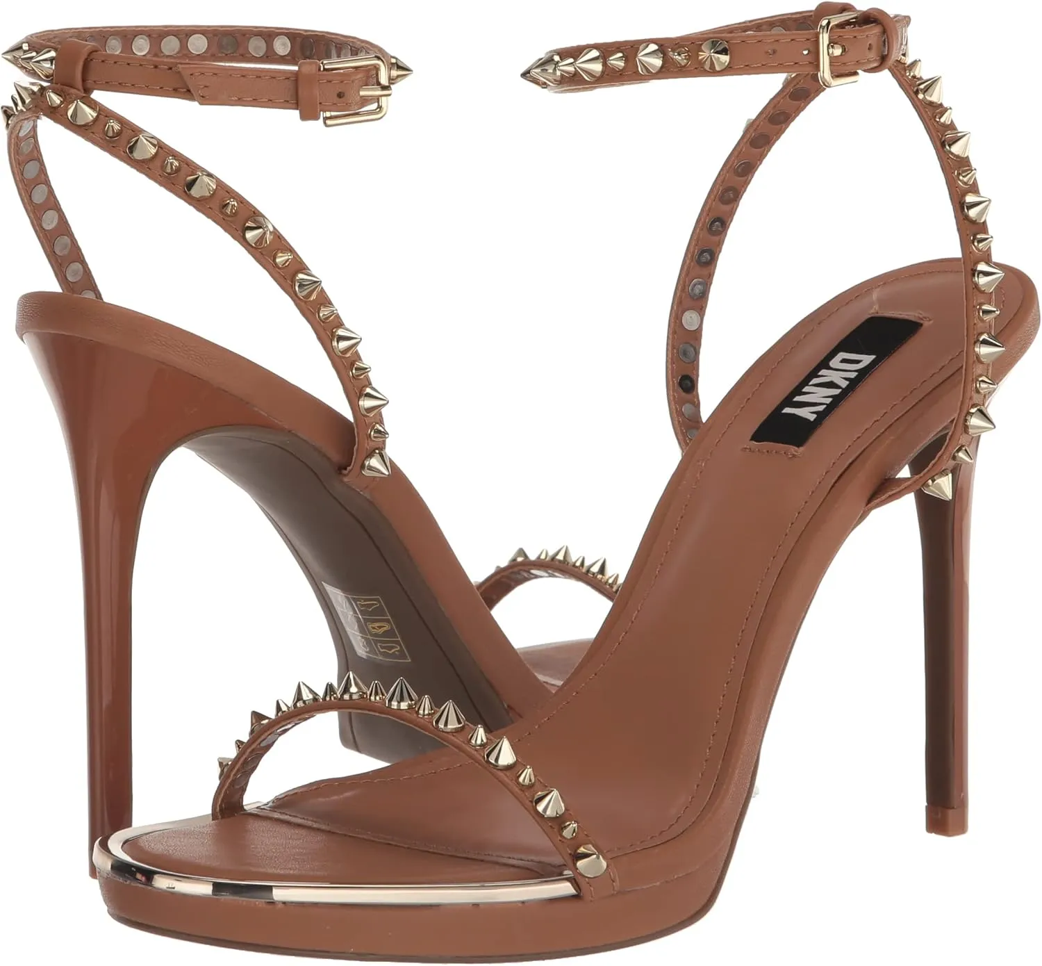 DKNY Women's Dacia Ankle Strap Heeled Sandal