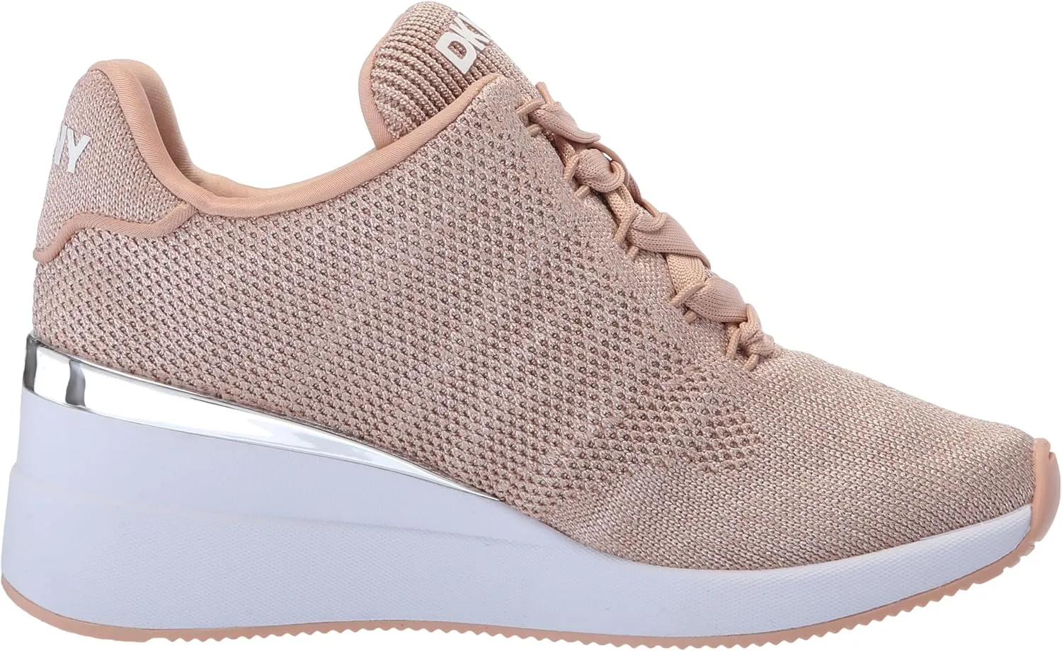 DKNY Women's Parks Lace Up-Wedge Sandal Heeled