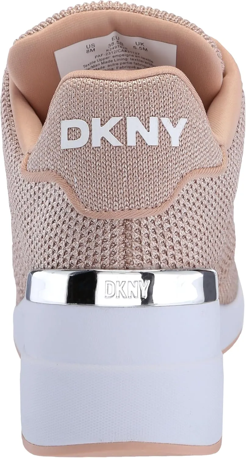 DKNY Women's Parks Lace Up-Wedge Sandal Heeled
