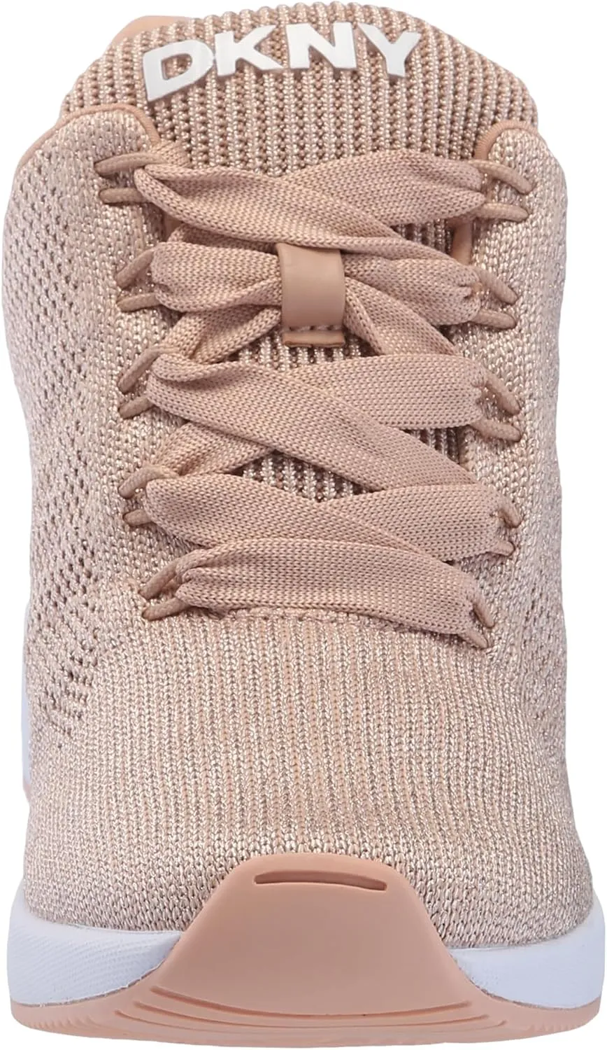 DKNY Women's Parks Lace Up-Wedge Sandal Heeled