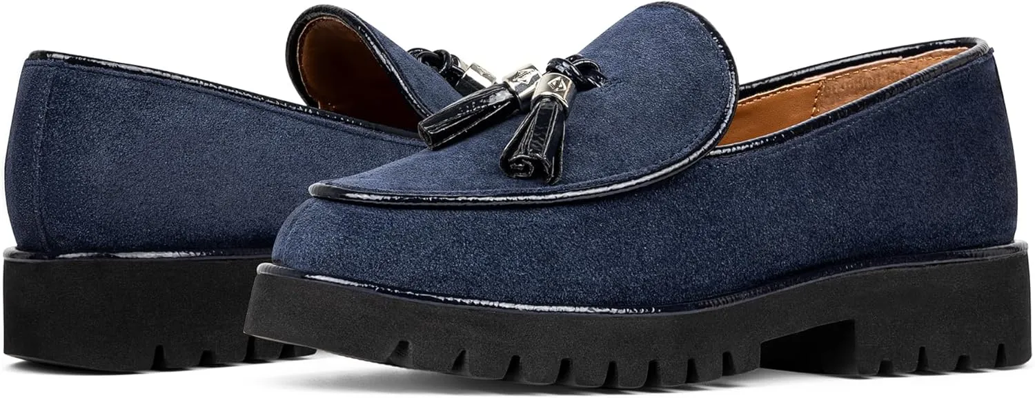 Donald Pliner Women's Eclipse Dress Loafers, Slip-On Shoes, Comfortable Flats for Everyday Walk