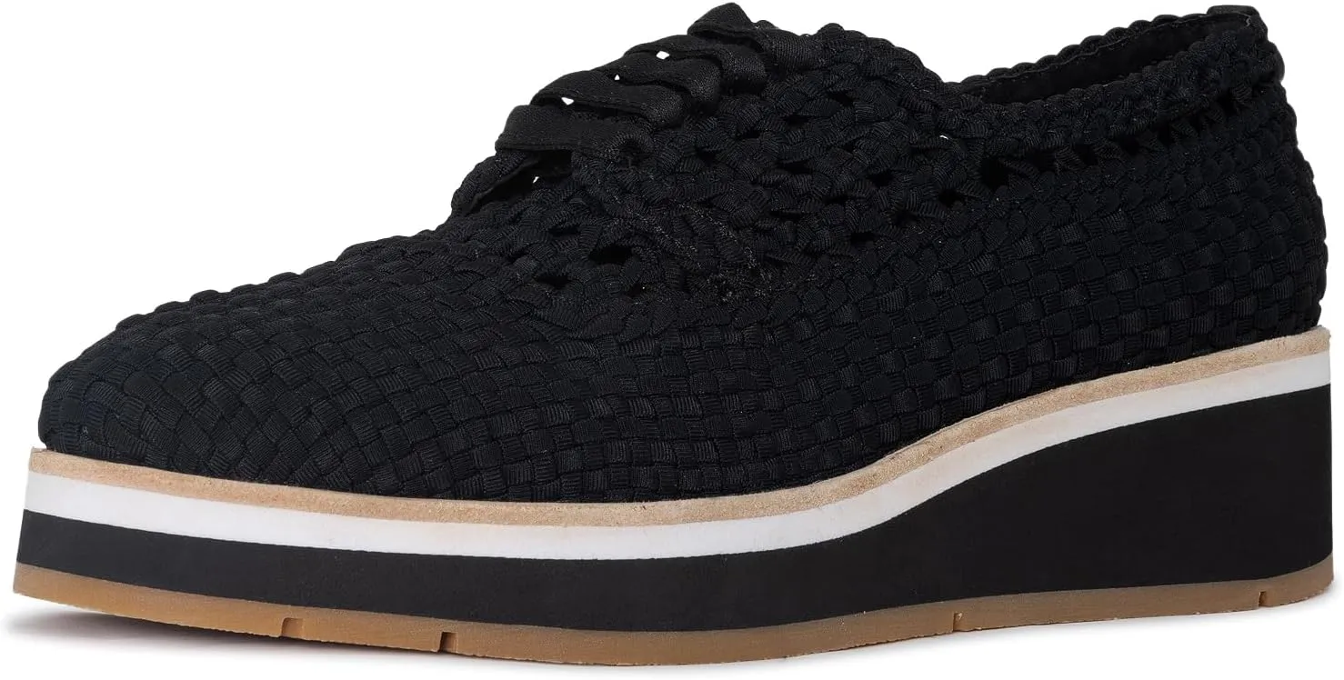 Donald Pliner Women's Napoli Crepe Elastic Wedge Sneaker