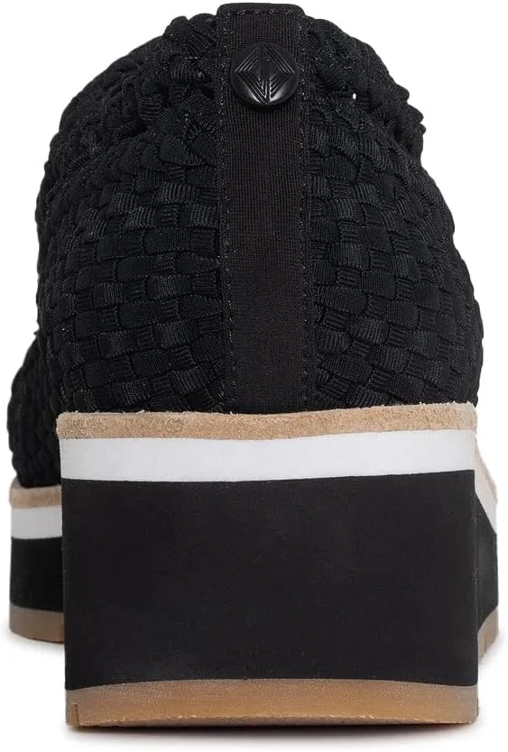 Donald Pliner Women's Napoli Crepe Elastic Wedge Sneaker