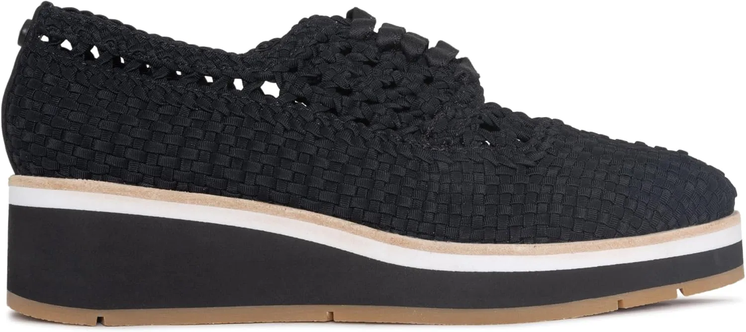 Donald Pliner Women's Napoli Crepe Elastic Wedge Sneaker