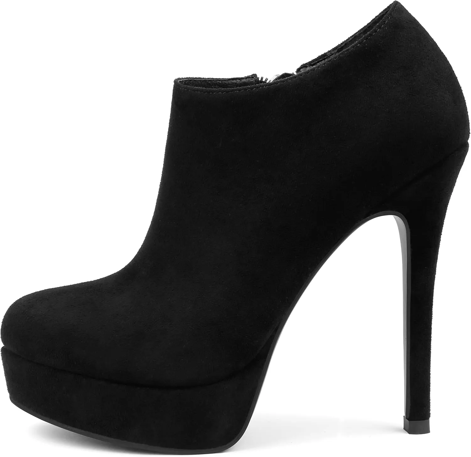 Eithy Women's Ankle Boots High Heels Platforms Shoes Pointy Toe Sexy Spring Boots