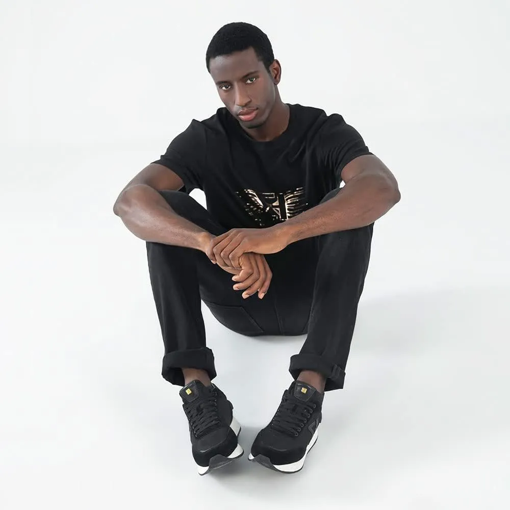 ELHANN.H The SJ Sneakers Combines Simple Lines with a Dynamic Style.