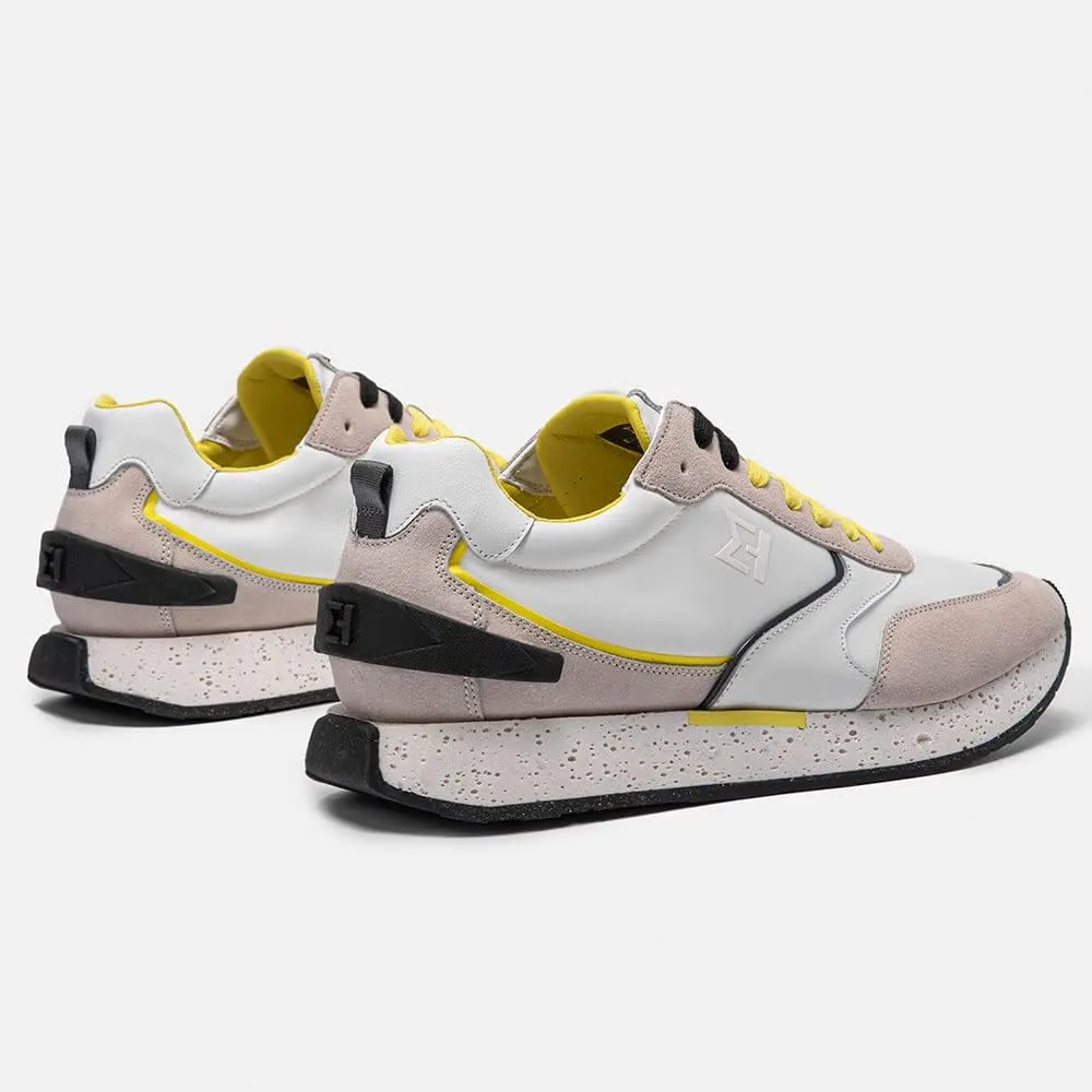 ELHANN.H The SJ Sneakers for Male Combines Simple Lines with a Dynamic Style.