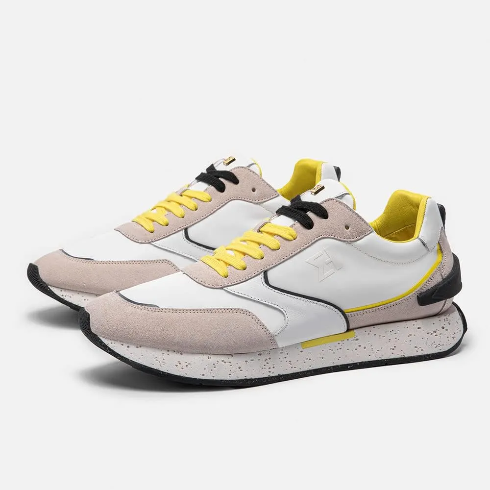 ELHANN.H The SJ Sneakers for Male Combines Simple Lines with a Dynamic Style.