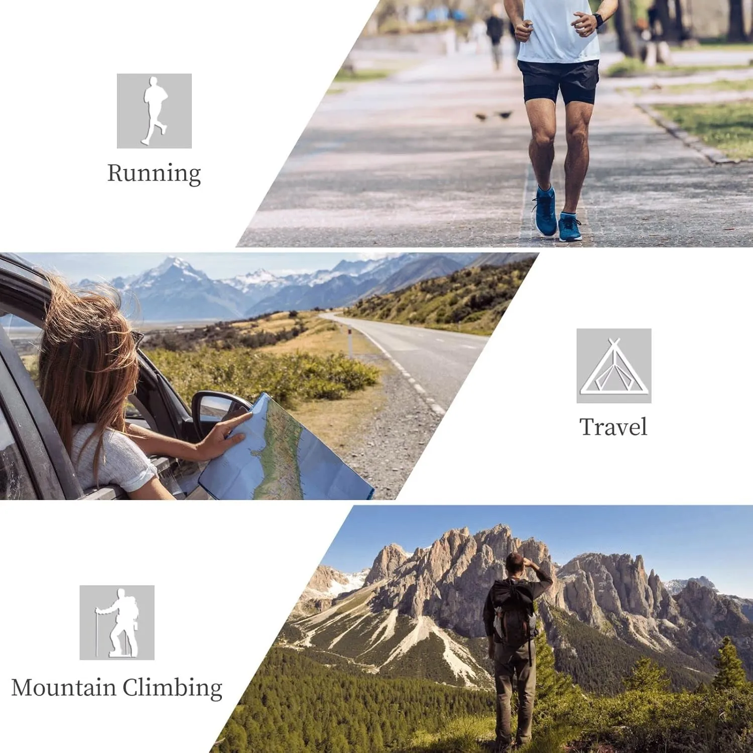Fanny Packs For Women Men Waist Bag Waterproof Sport Belt Bag Sleeping Bag Boots Campfire Pattern Fashion Waist Pack Adjustable Crossbody Bags Zipper Bum Bag For Running Hiking Travel