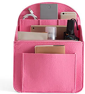 Felt Backpack Organiser Mini Backpack Organizer Insert Small Bag Divider for Rucksack Purse Lightweight Nylon Shoulder Bag Organizer Insert Color-B S