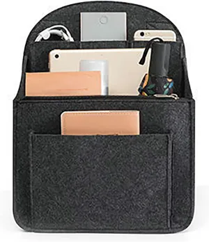 Felt Backpack Organiser Mini Backpack Organizer Insert Small Bag Divider for Rucksack Purse Lightweight Nylon Shoulder Bag Organizer Insert Color-E S