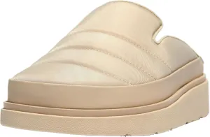 FitFlop Gen-FF Water-Resistant Fabric/Leather Mules Stone Beige 8 M (B)