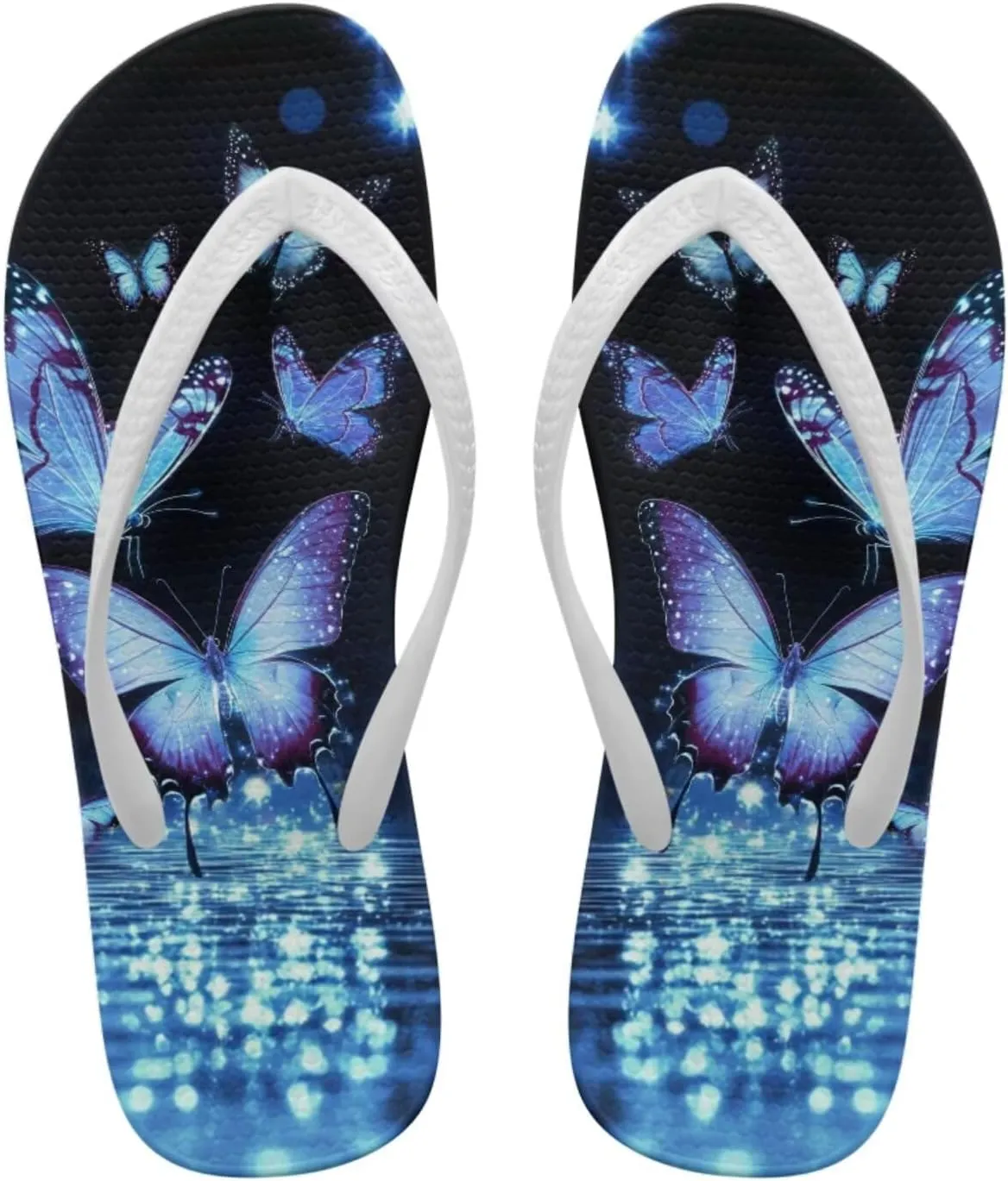 Flip Flops For Women Non-Slip Bathroom Shower Shoes Cushion foam Indoor and Outdoor Sandals Summer Beach Shoes