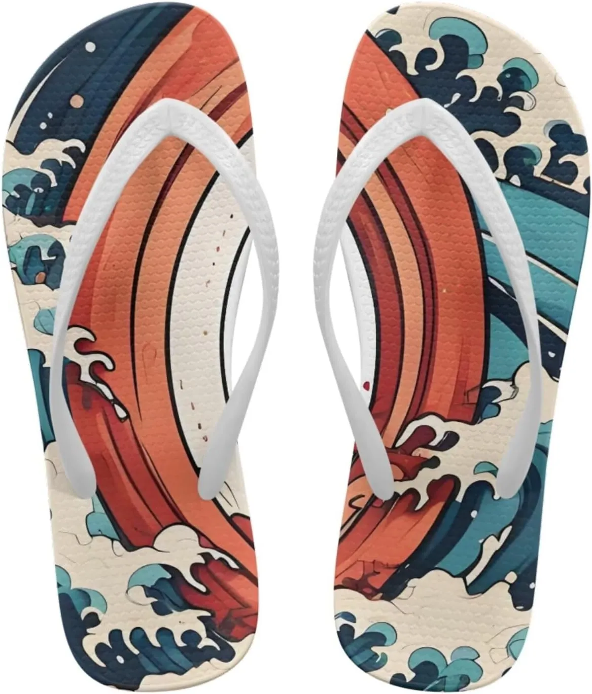 Flip Flops For Women Non-Slip Bathroom Shower Shoes Cushion foam Indoor and Outdoor Sandals Summer Beach Shoes