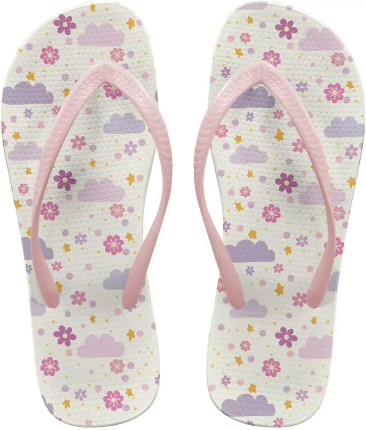 Flip Flops For Women Non-Slip Bathroom Shower Shoes Cushion foam Indoor and Outdoor Sandals Summer Beach Shoes