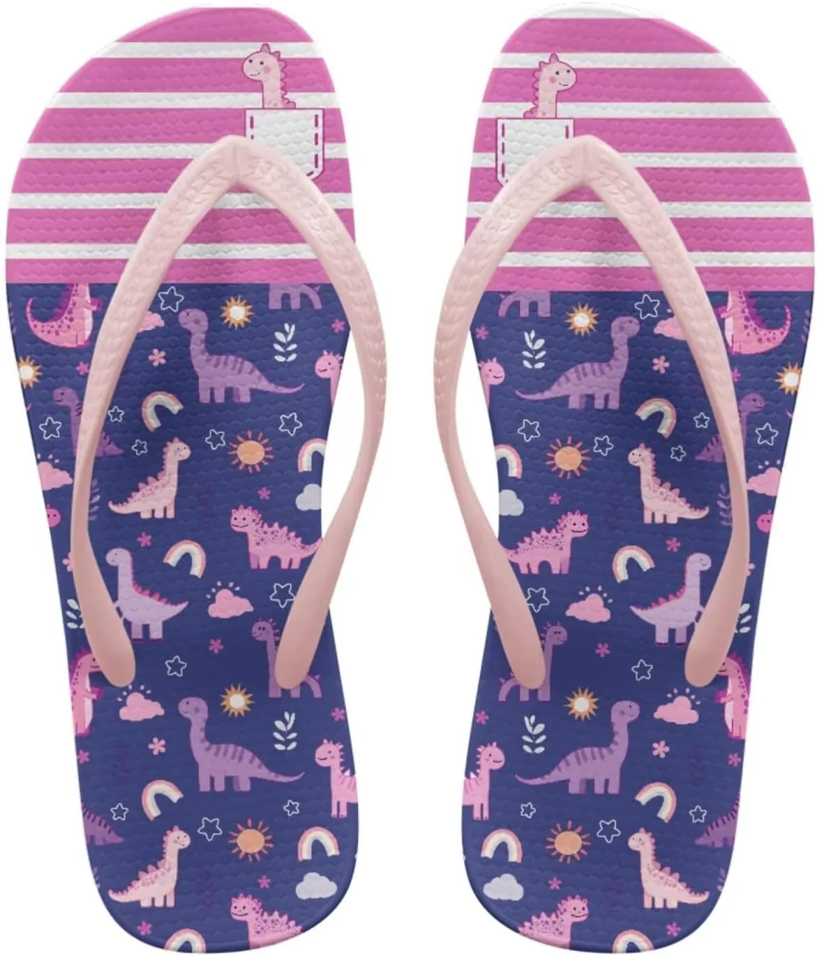 Flip Flops For Women Non-Slip Bathroom Shower Shoes Cushion foam Indoor and Outdoor Sandals Summer Beach Shoes