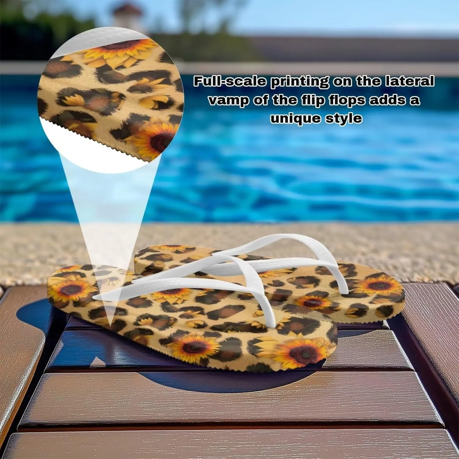 Flip Flops For Women Non-Slip Bathroom Shower Shoes Cushion foam Indoor and Outdoor Sandals Summer Beach Shoes
