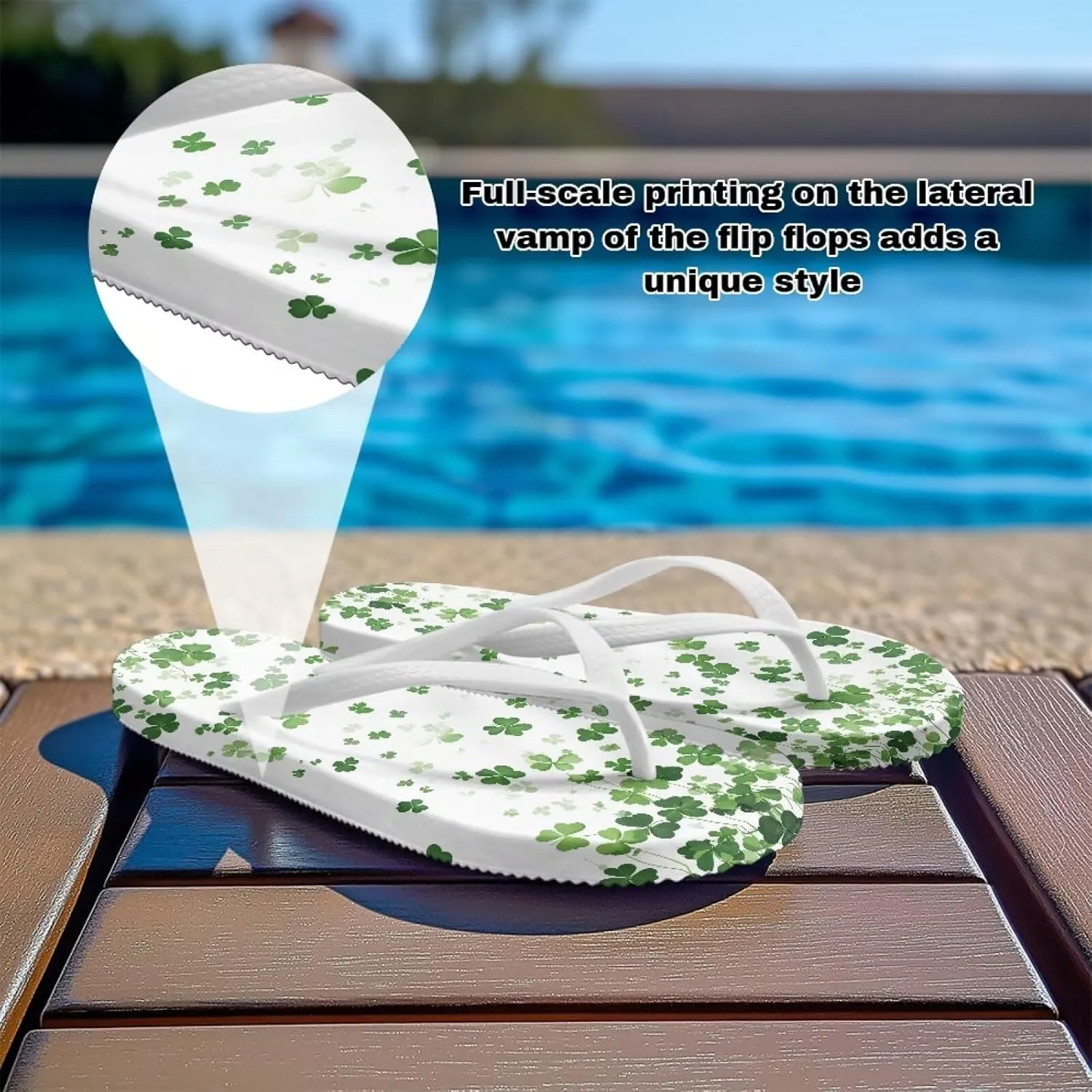 Flip Flops For Women Non-Slip Bathroom Shower Shoes Cushion foam Indoor and Outdoor Sandals Summer Beach Shoes