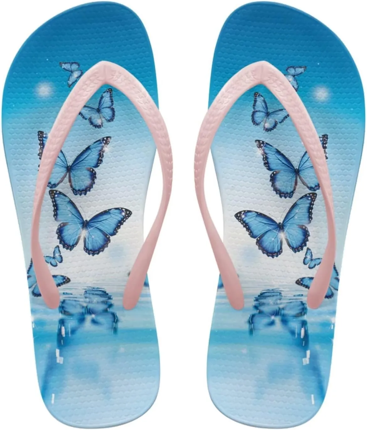 Flip Flops For Women Non-Slip Bathroom Shower Shoes Cushion foam Indoor and Outdoor Sandals Summer Beach Shoes