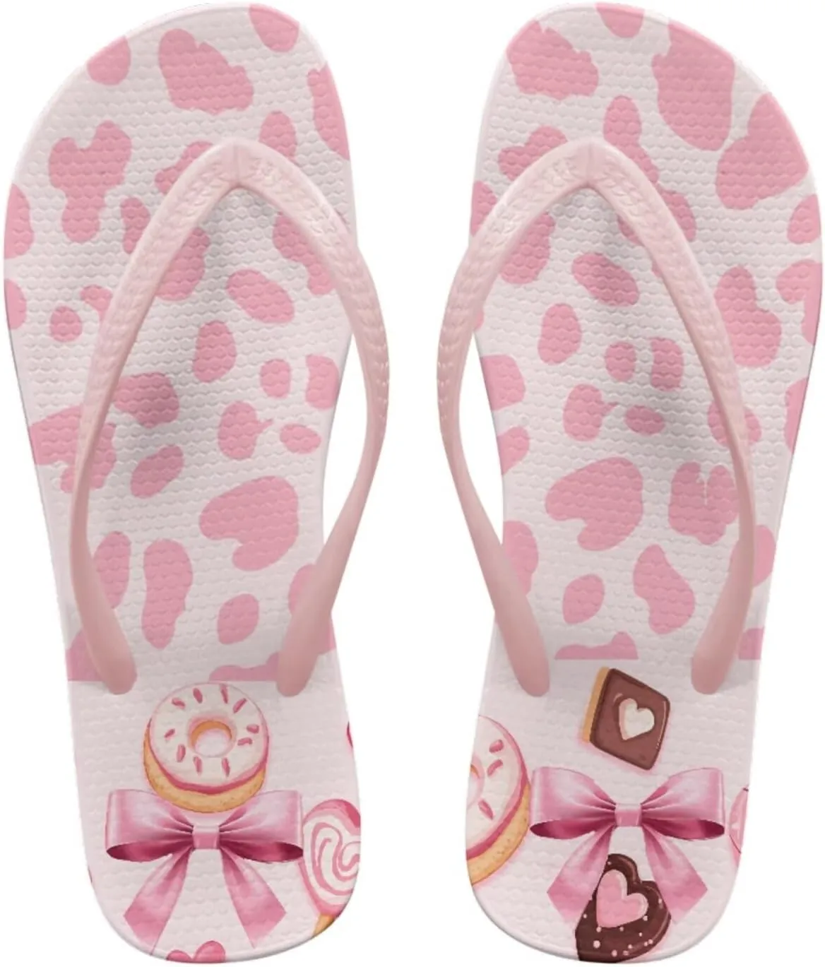 Flip Flops For Women Non-Slip Bathroom Shower Shoes Cushion foam Indoor and Outdoor Sandals Summer Beach Shoes
