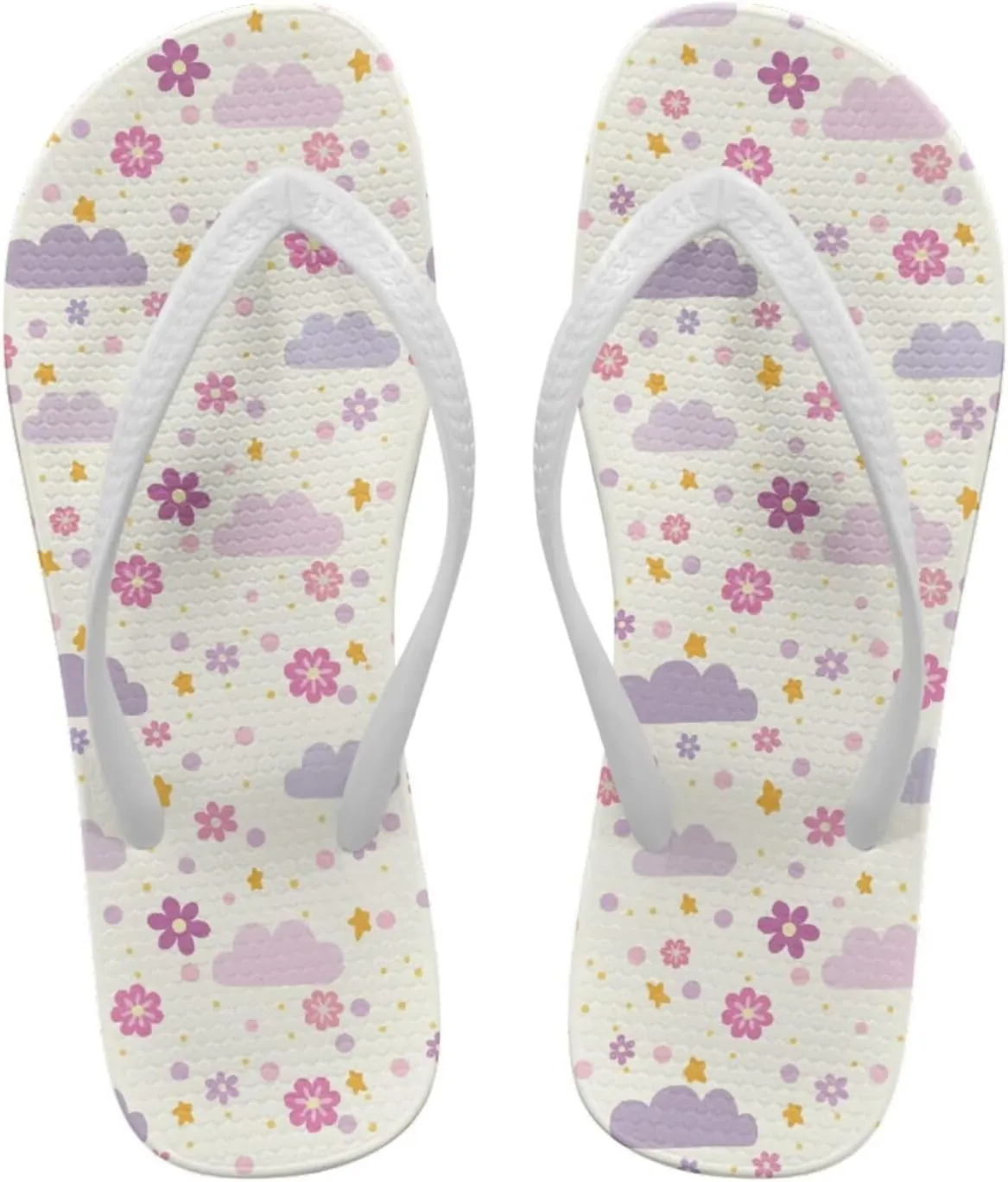 Flip Flops For Women Non-Slip Bathroom Shower Shoes Cushion foam Indoor and Outdoor Sandals Summer Beach Shoes