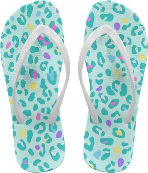 Flip Flops For Women Non-Slip Bathroom Shower Shoes Cushion foam Indoor and Outdoor Sandals Summer Beach Shoes