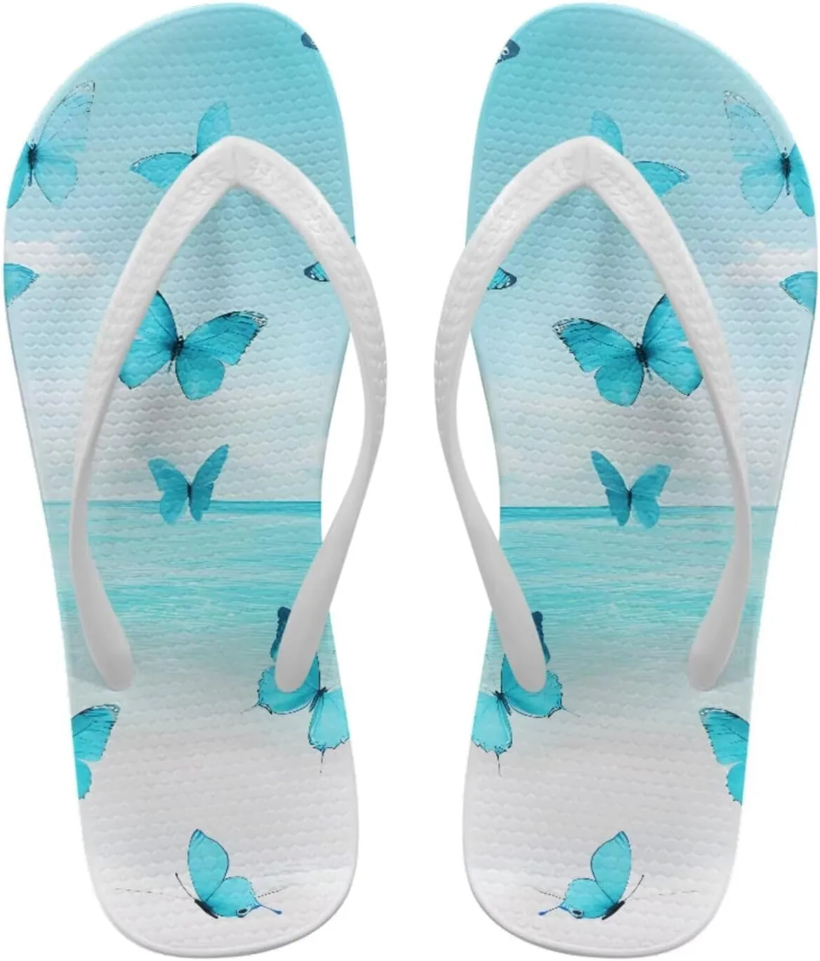Flip Flops For Women Non-Slip Bathroom Shower Shoes Cushion foam Indoor and Outdoor Sandals Summer Beach Shoes